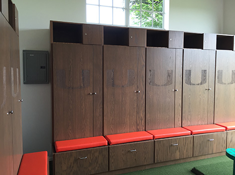 Um Biltmore Golf Course - Wood Lockers
